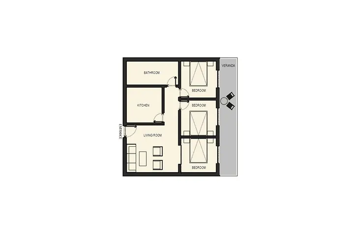 شقة Houseloft Rotonda *